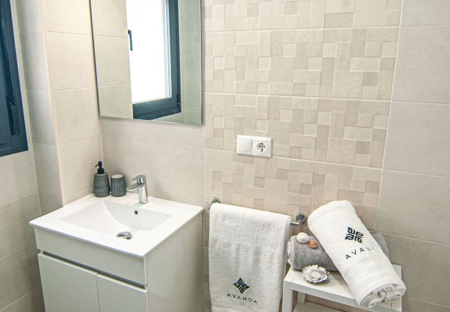 Baño apartamento vistas Calpe